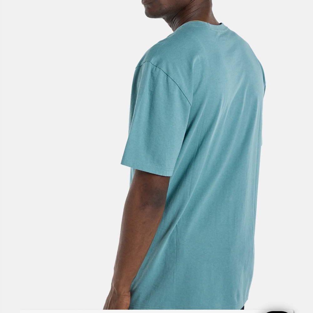 Organic Cotton Burton Horizontal Mountain Short Sleeve T-Shirt - Picture 4 of 5